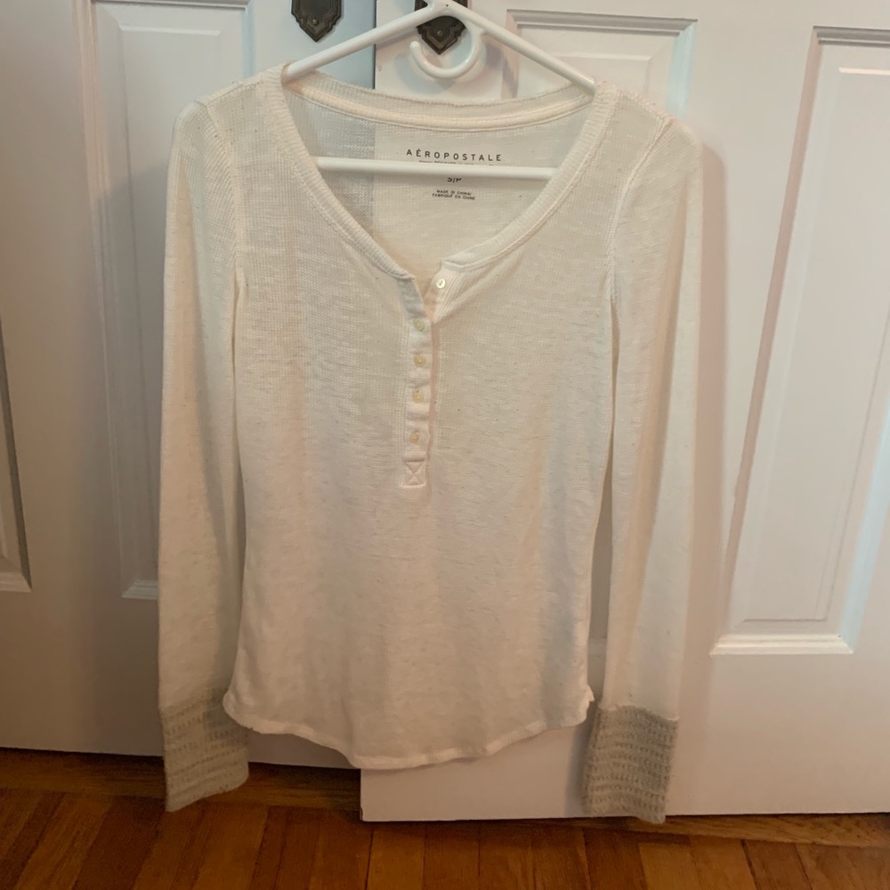 Slightly off white long sleeve